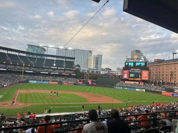 Oriole Park at Camden Yards, section: 27, row: 4, seat: 6