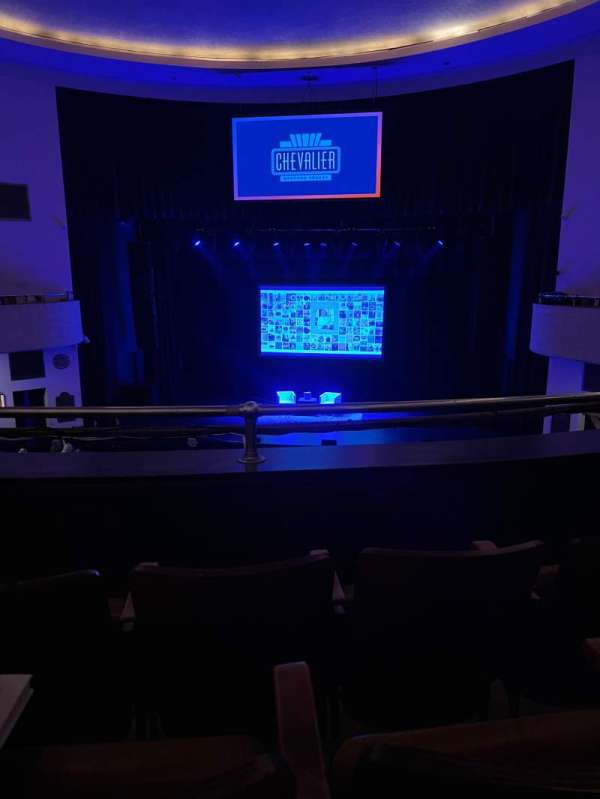 Chevalier Theatre, section: Balcony RC, row: C, seat: 110