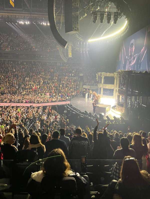 TD Garden, section: 107, row: A, seat: 6