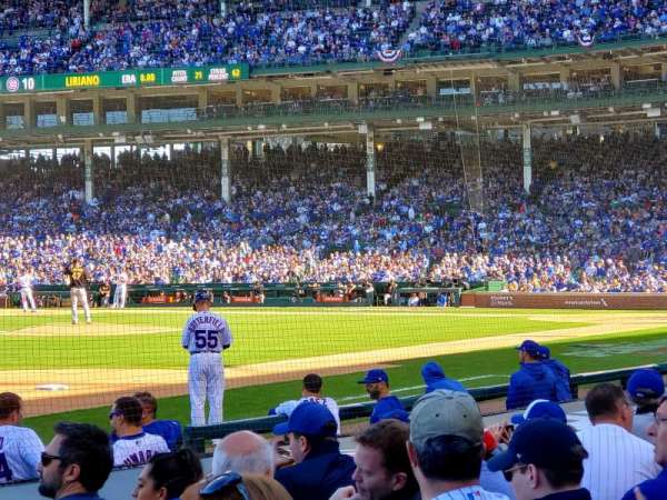 Wrigley Field, section: 9, row: 10, seat: 9