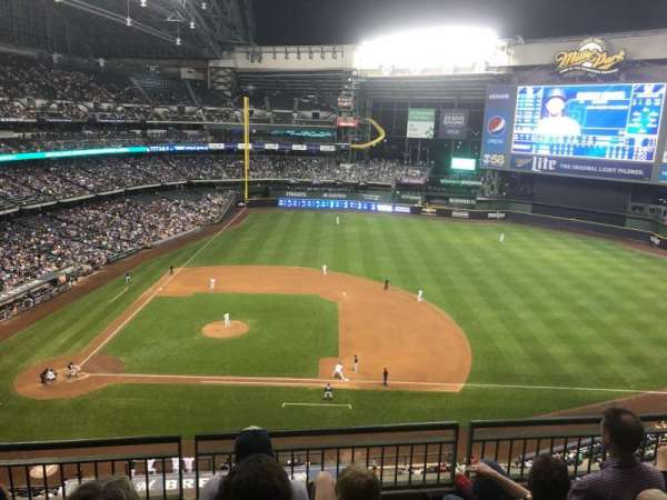American Family Field, section: 415, row: 4, seat: 9