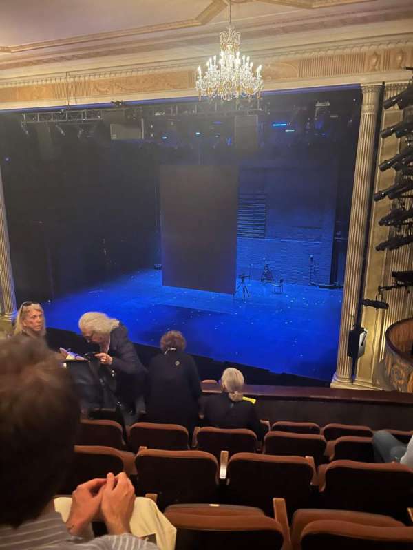 Music Box Theatre, section: Mezzanine R, row: F, seat: 12