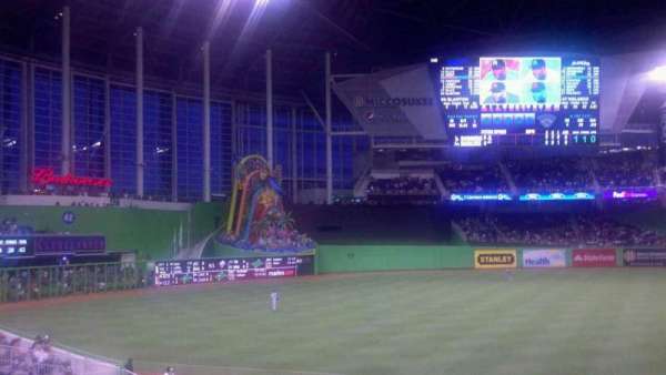 LoanDepot Park, section: 22, row: 8, seat: 24