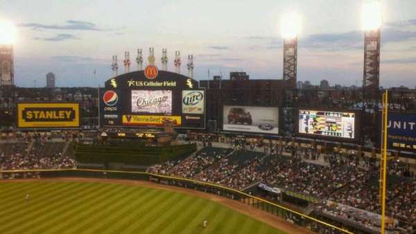 Rate Field, section: 522, row: 9, seat: 17