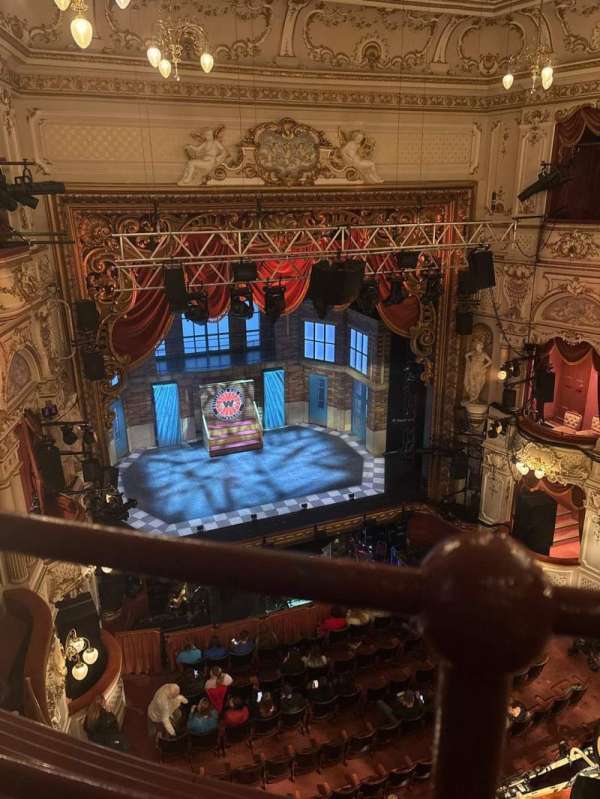 Lyceum Theatre, Sheffield, section: Balcony, row: A, seat: 25