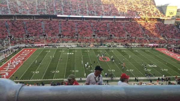 Ohio Stadium, section: 19C, row: 8, seat: 8