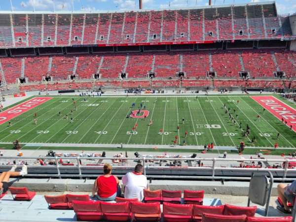 Ohio Stadium, section: 21C, row: 7, seat: 32
