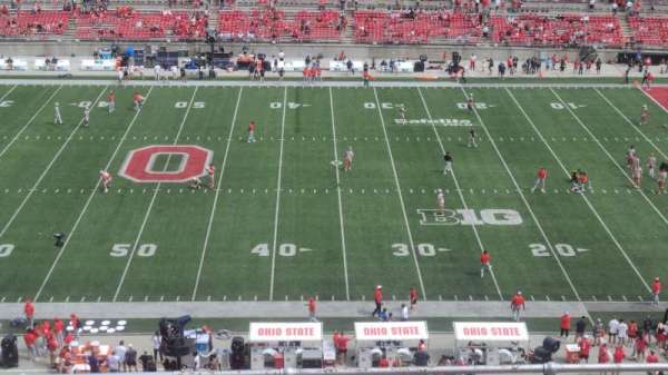 Ohio Stadium, section: 21C, row: 8, seat: 31