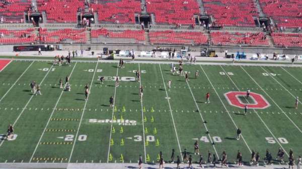 Ohio Stadium, section: 19C, row: 4, seat: 1