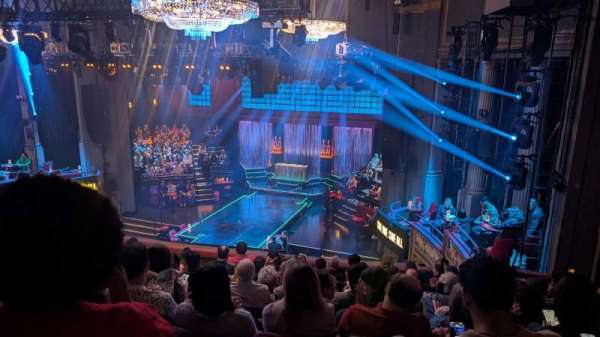 Broadhurst Theatre, section: Mezzanine R, row: K, seat: 18