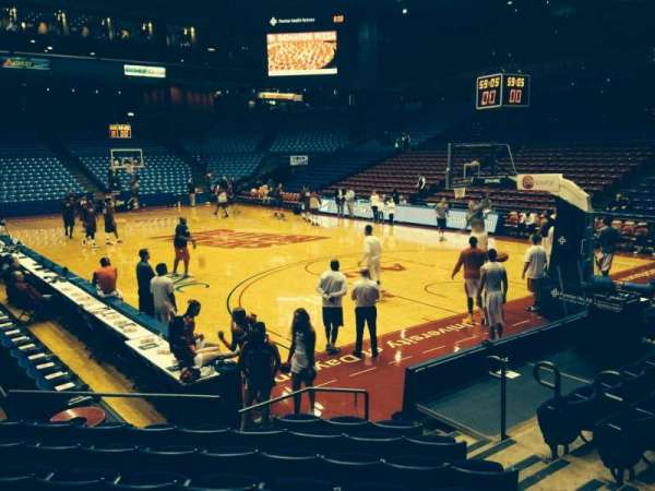 University Of Dayton Arena, section: 110, row: J, seat: 7