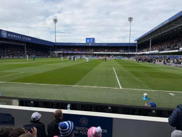 Loftus Road, section: JL, row: E, seat: 47