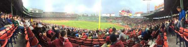 Fenway Park, section: Right Field Box 94, row: RR