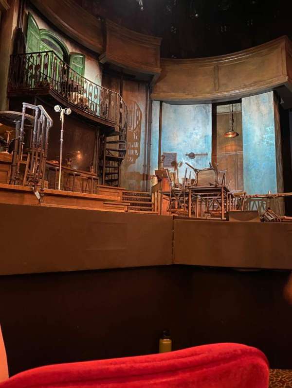 Walter Kerr Theatre, section: Orchestra L, row: C, seat: 1