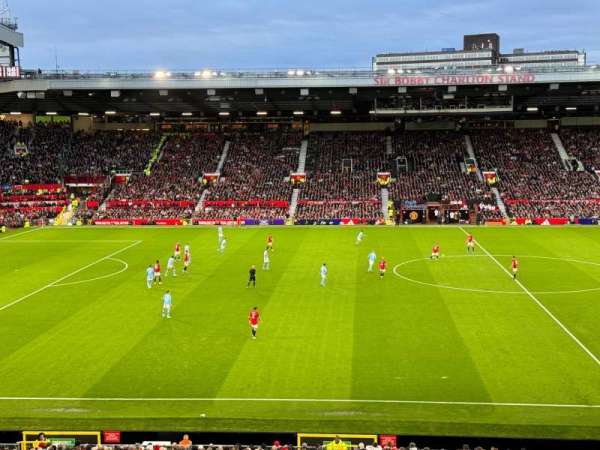 Old Trafford, section: N2406, row: 25