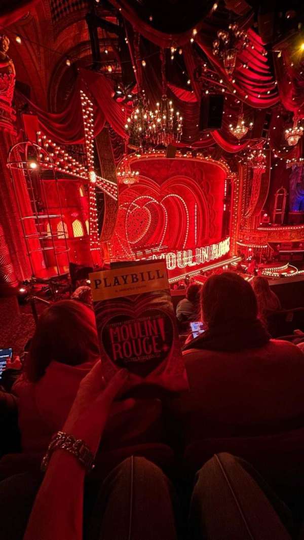 Al Hirschfeld Theatre, section: Mezzanine L, row: D, seat: 23