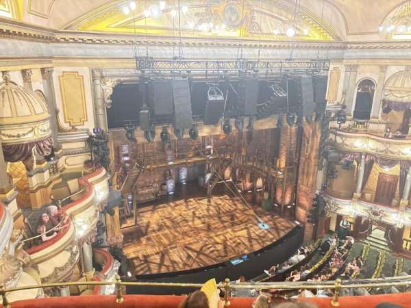 Victoria Palace Theatre, section: Grand Circle, row: D, seat: 36