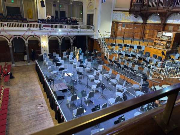 Hull City Hall, section: Circle, row: B, seat: 3