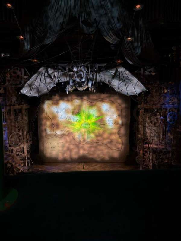 Apollo Victoria Theatre, section: Dress Circle, row: A, seat: 20