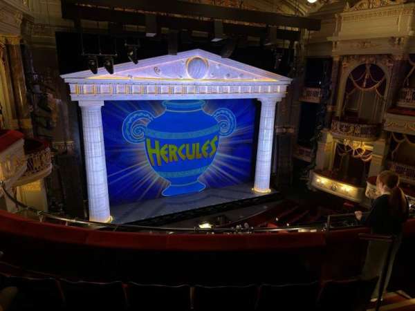 Theatre Royal Drury Lane, section: Grand Circle, row: D, seat: 38