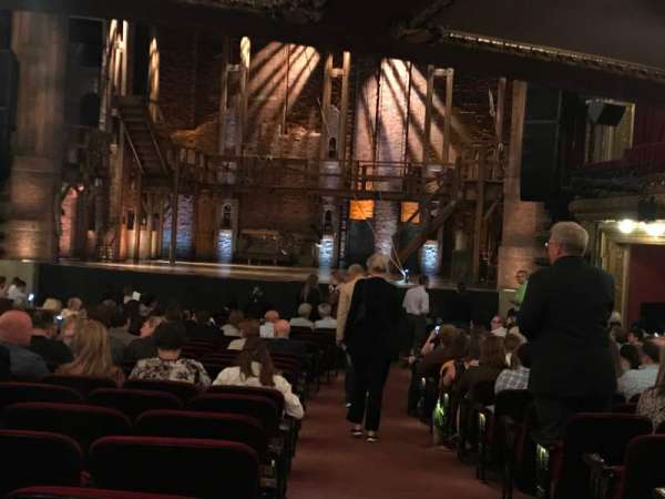CIBC Theatre, section: Orchestra C, row: X, seat: 121
