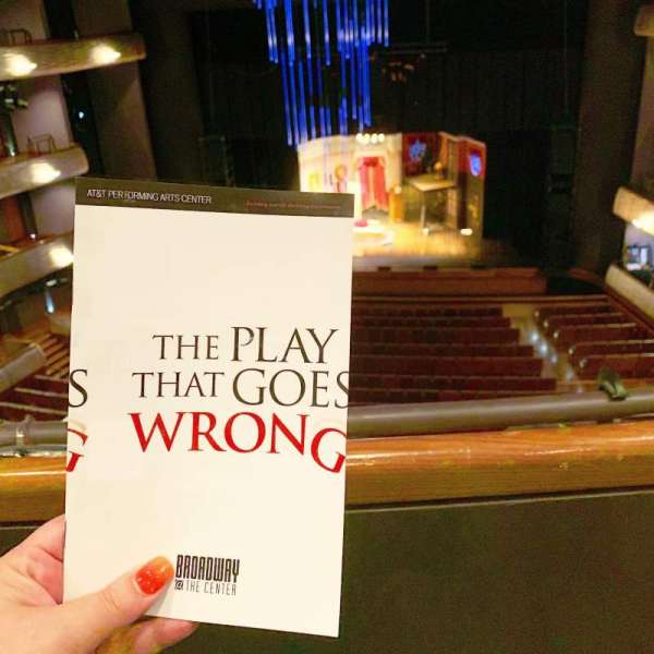 Winspear Opera House, section: Dress Circle C, row: A, seat: 34