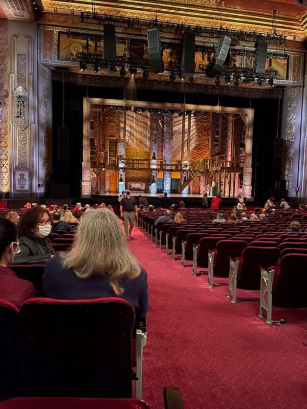 Hollywood Pantages Theatre, section: Orchestra LC, row: Y, seat: 301