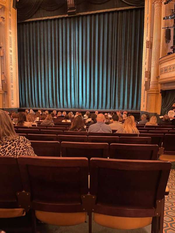 Hudson Theatre, section: Orchestra C, row: P, seat: 118