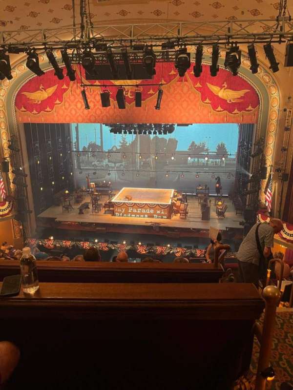 Bernard B. Jacobs Theatre, section: Mezzanine C, row: F, seat: 101