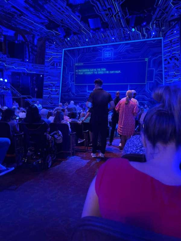 Winter Garden Theatre, section: Orchestra R, row: R, seat: 2
