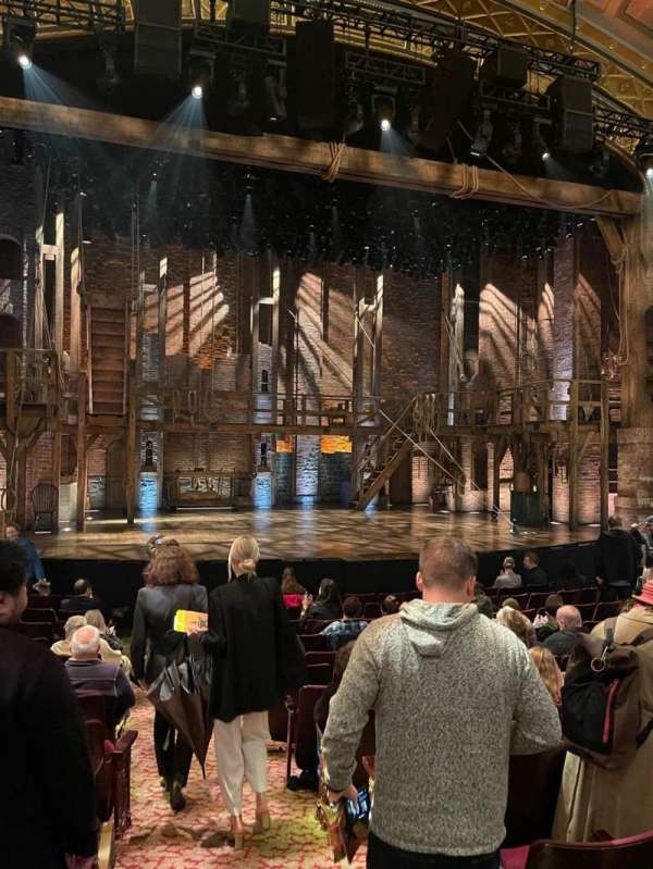 Richard Rodgers Theatre, section: Orchestra L, row: M, seat: 1