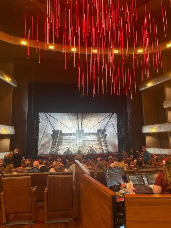 Winspear Opera House, section: Orchestra Terrace C, row: T, seat: 2
