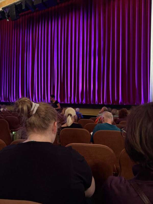 Music Box Theatre, section: Orchestra R, row: K, seat: 8