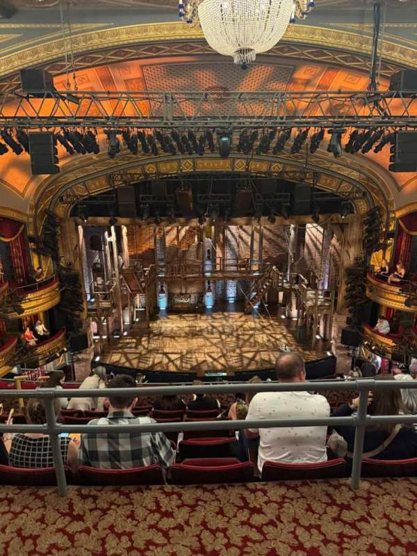 Richard Rodgers Theatre, section: Rear Mezzanine C, row: G, seat: 109