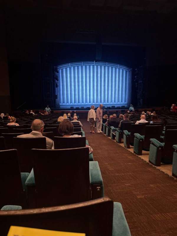 Music Hall at Fair Park, section: E-Orch, row: V, seat: 1