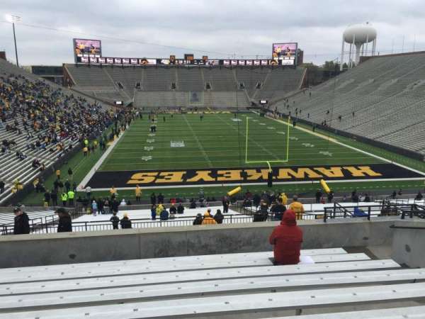 Kinnick Stadium, section: 217, row: 10, seat: 12