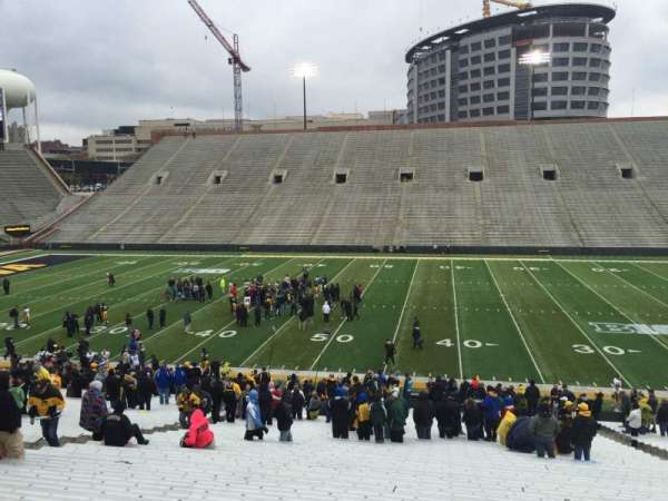 Kinnick Stadium, section: 126, row: 42, seat: 13