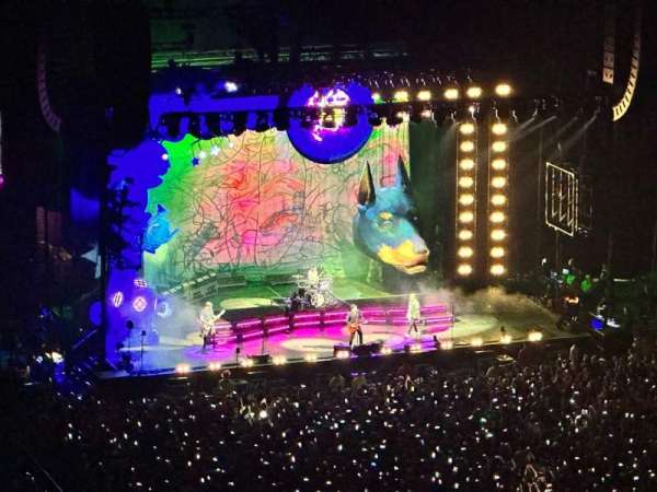 The O2, London, section: 409, row: R, seat: 648