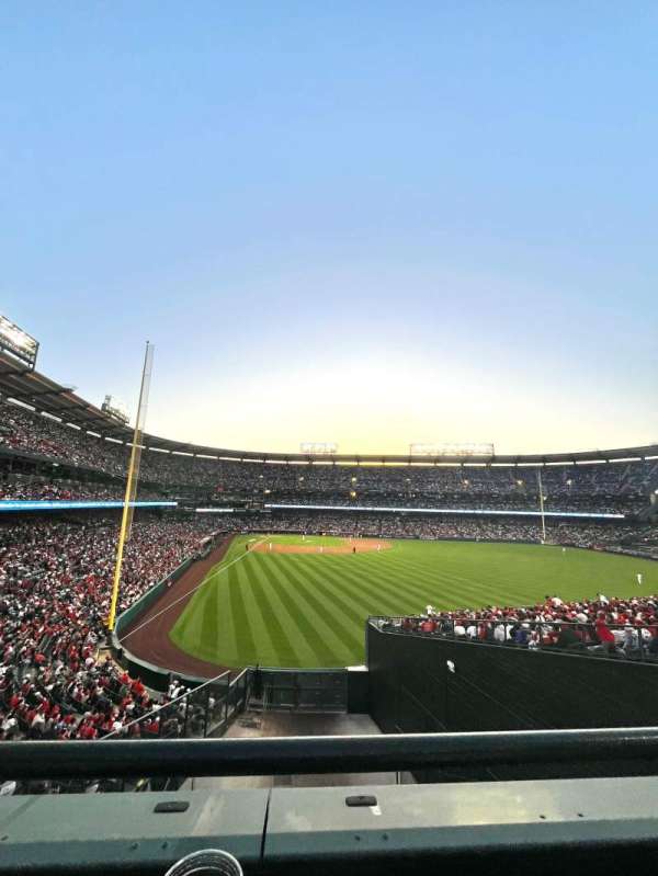 Angel Stadium, section: 242, row: A, seat: 6