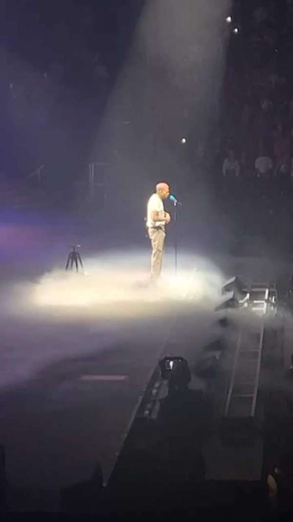 Ao Arena, section: 102, row: 2