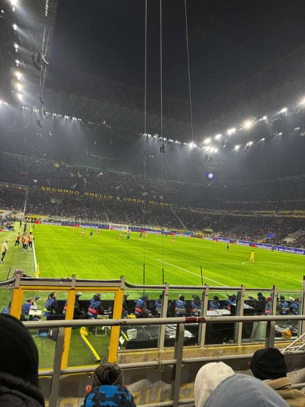 San Siro, section: 111, row: 3, seat: 24