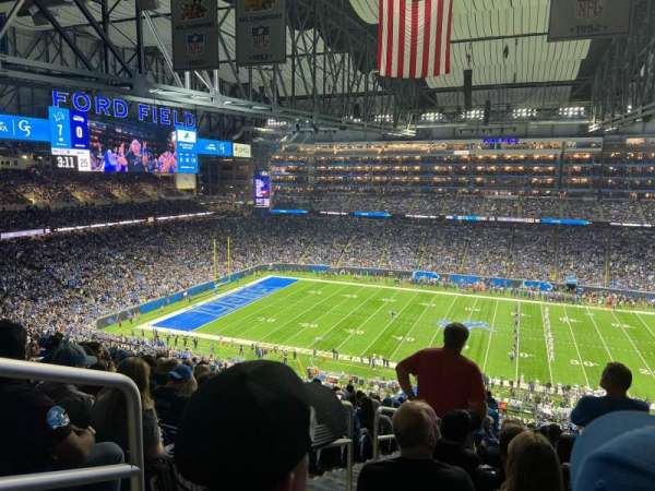 Ford Field, section: 332, row: 19, seat: 3