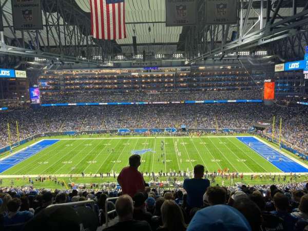 Ford Field, section: 332, row: 19, seat: 3