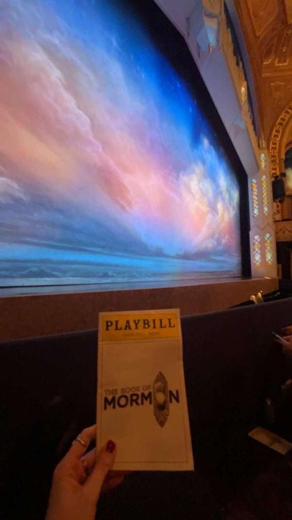 Eugene O'Neill Theatre, section: Orchestra L, row: A, seat: 1