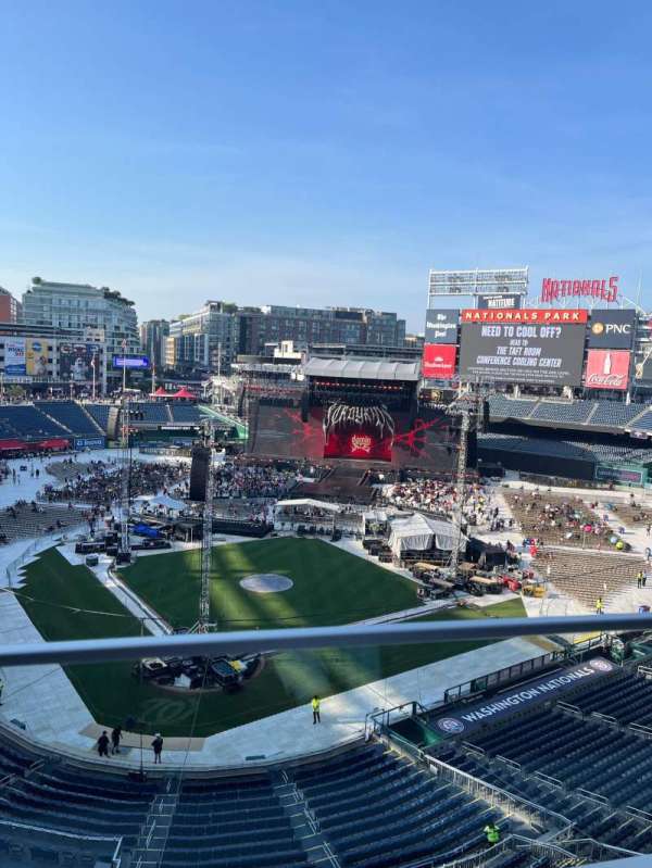 Nationals Park, section: 315, row: A, seat: 6