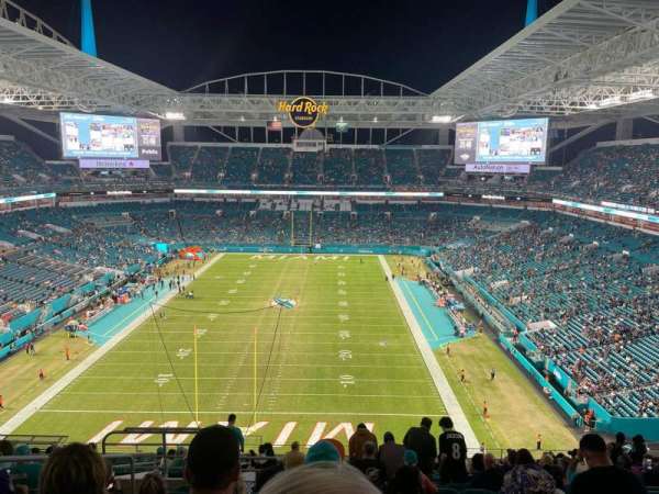Hard Rock Stadium, section: 331