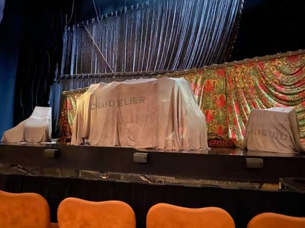 Majestic Theatre, section: Orchestra R, row: B, seat: 12