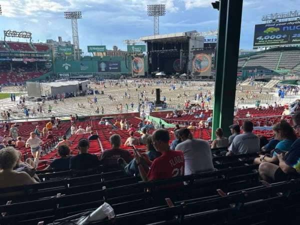 Fenway Park, section: Grandstand 11, row: 6, seat: 17