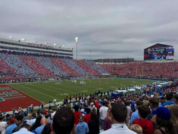 Vaught-Hemingway Stadium, section: S, row: 26, seat: 22