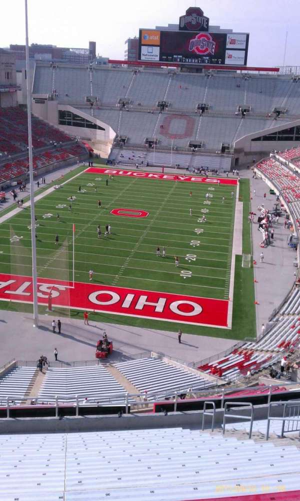 Ohio Stadium, section: 3c, row: 18, seat: 34